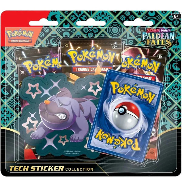 Pokémon TCG - Paldean Fates Tech Sticker Collection